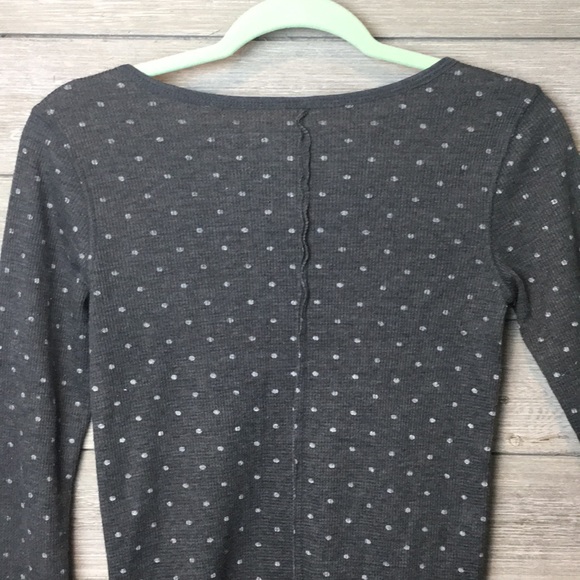 FREE PEOPLE • We the free polka dot thermal XS - Picture 3 of 5